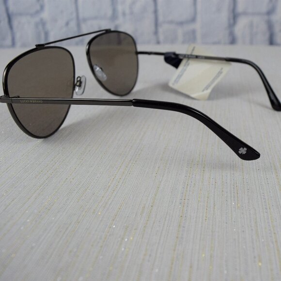NWT Lucky Brand Capitola Aviator Sunglasses Blue main image 10
